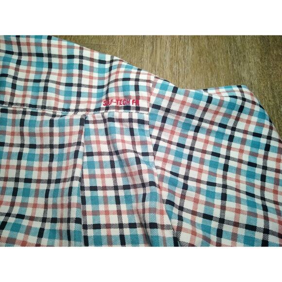 SAF-TECH Men's XL Checkered HRC 2, Flame Resistant, Work Wear Button Down Shirt - Picture 8 of 8